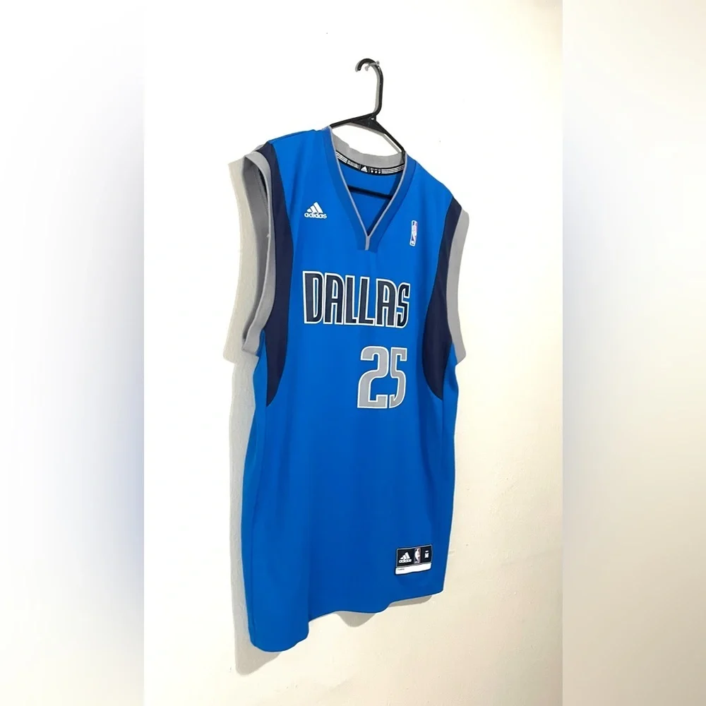 Adidas Dallas Mavericks #25 Chandler Parsons Basketball Jersey‎ Men’s Size Med